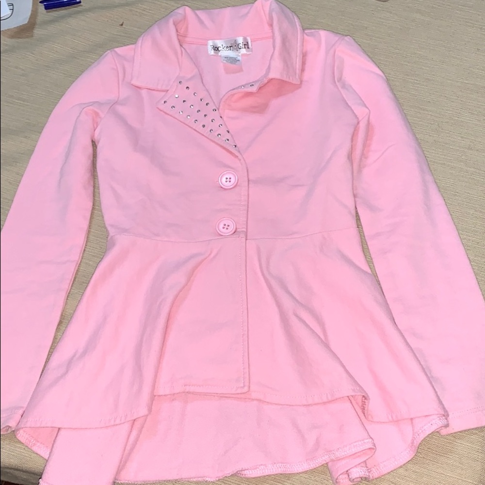 Rocker Girl Pink Coat